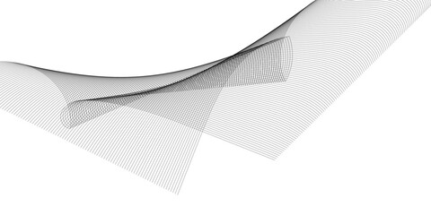 Abstract vector background white and grew wavy lines. white with grew wave background. grew lines vector illustration. Curved wave. Abstract wave element for design.