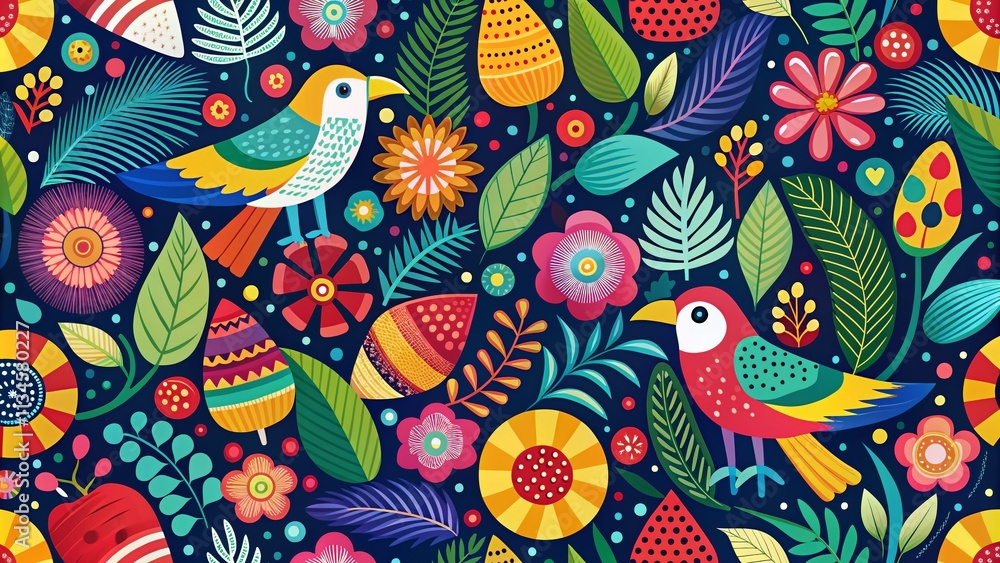 Poster abstract background pattern illustration featuring colorful shapes and textures for creative design 