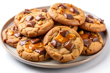 Cookies with raisin and roasted cashew nuts