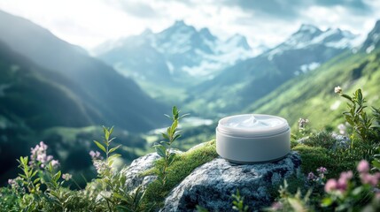Swiss anti-pollution creams protecting skin with alpine plant extracts