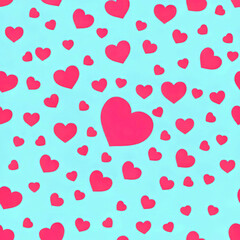 love pattern seamless background hearts