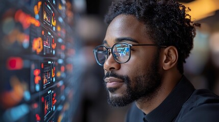 Friendly Call Center Agent Balancing Tech and Human Centric Customer Service in Bright Office Space