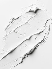 White cosmetic cream texture