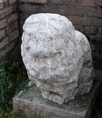 The Roman Bath in Ankara, Turkey, is from the ancient period.