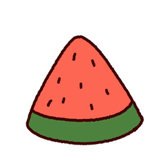 slice of watermelon