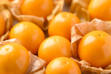 Cape gooseberry or Golden berry (Physalis peruviana), Healthy fruit