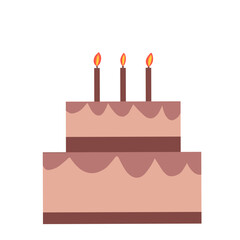 Birthday Cake Illustration