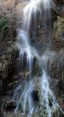 Uyuzsuyu Waterfall in Nallihan, Ankara, Turkey