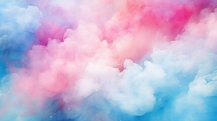 Fototapeta premium abstract background Dreamy Cloudscape, A Soft Abstract Art of Pastel Colors