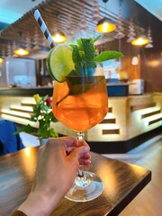 cocktail in bar