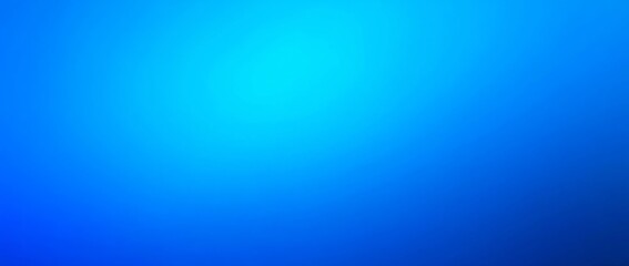 Obraz premium Minimalist Vibrant Blue Gradient Background for Digital Creative Design