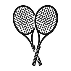 Tennis racket icon.
