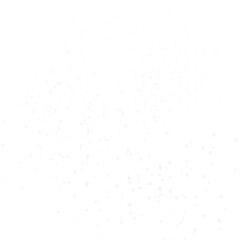 Snow Pattern Isolated on transparent background