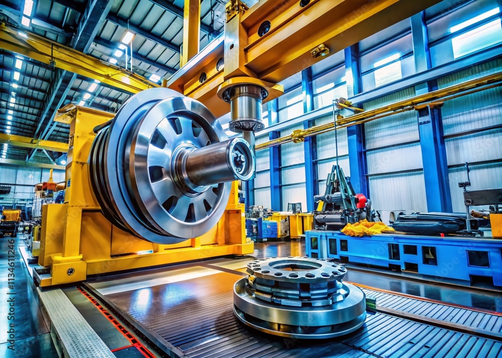 Poster advanced machine tool for balancing automobile wheels: a detailed look at innovative technology and 
