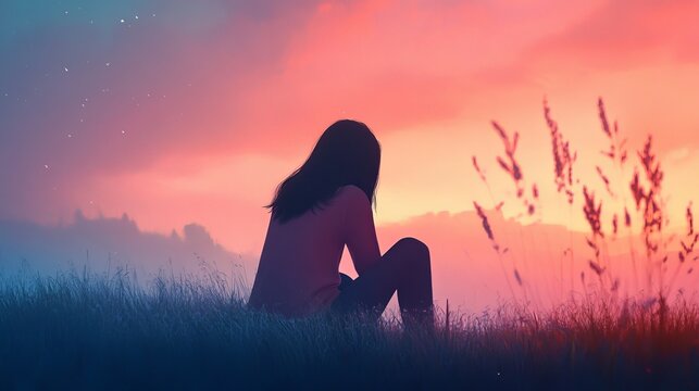 A deep exploration of heartbreak and loss  a heartfelt representation of sadness and emotion