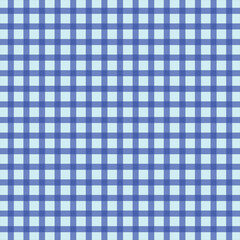 Gingham Checkered Pattern Seamless Background for Fabric Tablecloth and Textile Designs