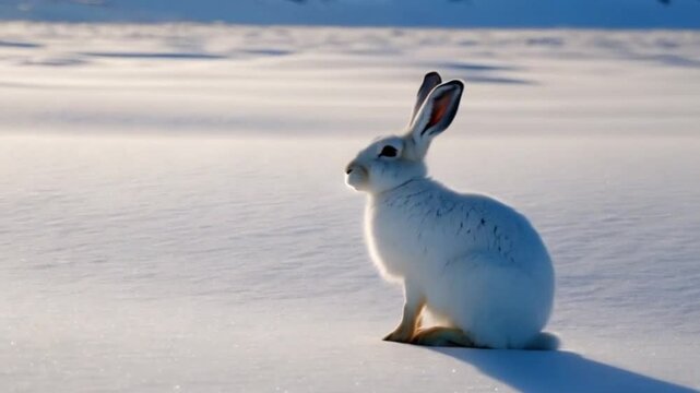arctic here in the snow