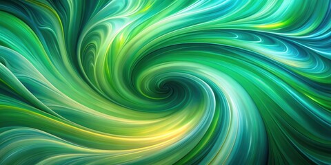Vibrant abstract background with swirling green and teal colors, Abstract, Vibrant, Energetic, Dynamic, Bright, Swirls, Colors