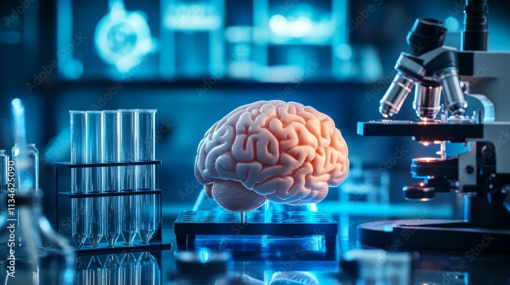Poster Scientific Exploration of Brain in Laboratory Setting with Equipment