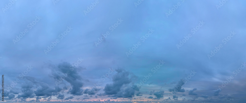 Wall mural night storm sky. windy weather atmosphere cloudscape panoramic outdoors scenery background