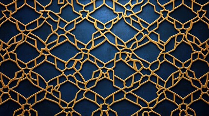 Geometric patterns and aesthetic beauty in islamic architectural design a dark studio approach