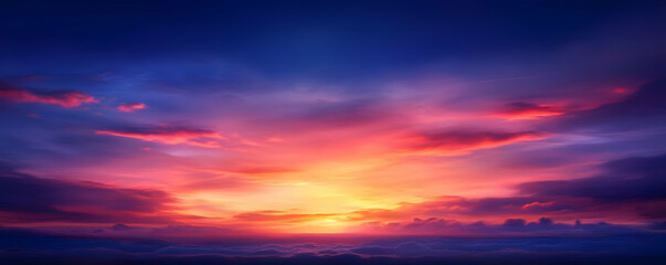 Vibrant Sunset Illustration