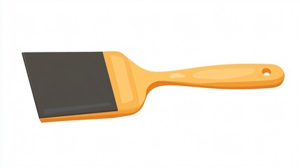 Hand Scraper Tool Icon Vector Isolated 2D
