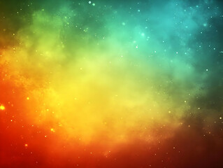 Naklejka premium Vibrant Nebula Abstract Background
