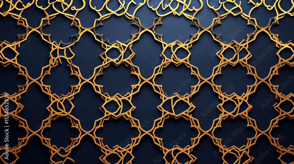 Poster intricate geometric patterns in artistic design modern architecture graphic art indoor close-up view