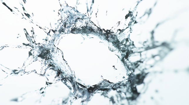 Broken glass texture. Broken glass on transparent background, broken glass with cracked texture on a white background.
