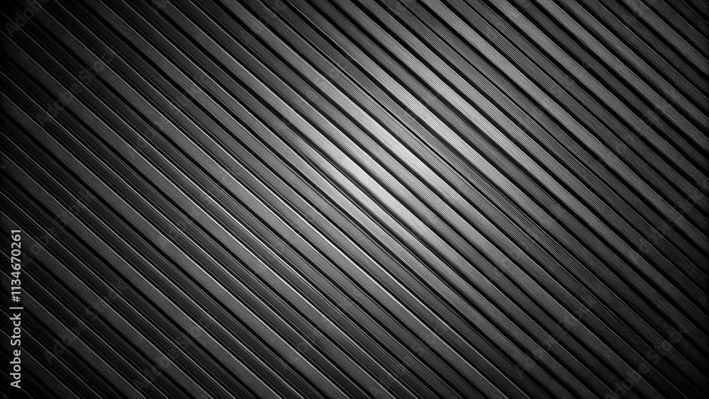 Fototapete a monochromatic abstract design with diagonal parallel lines, a simple geometric pattern for graphic