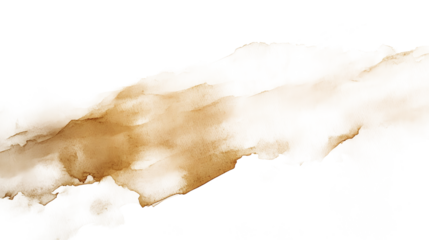 Watercolor abstract beige texture.painting background on white paper background. Dry and wet brush stroke effects