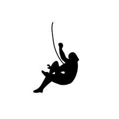 Rock Climbing Illustration