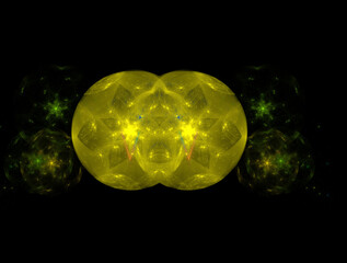 Imaginatory fractal abstract background Image