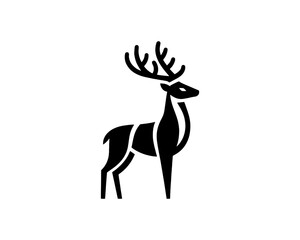 deer silhouette vector