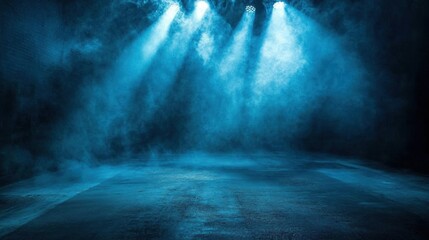 Evocative imagery of solitude on a dimly lit street. 