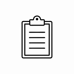  Minimal vector of clipboard with paper lines, ideal for task management apps, hospital visuals or survey tool design. Concept: productivity dashboard visuals, clinic admin branding, educational 