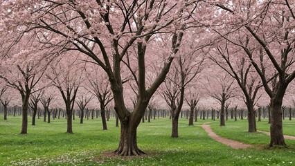 Obraz premium spring in the park