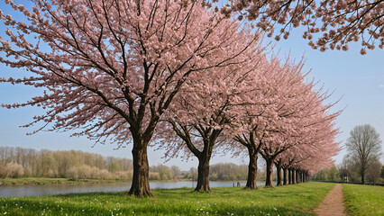 Obraz premium tree in spring