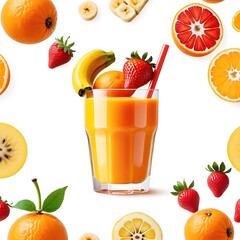 Refreshing Fruit Smoothie Delight 