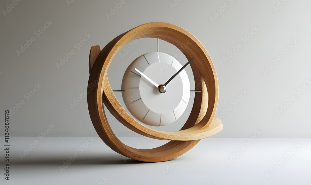 Poster show a clock synchronized in different inertial frames, realistic, very detailed