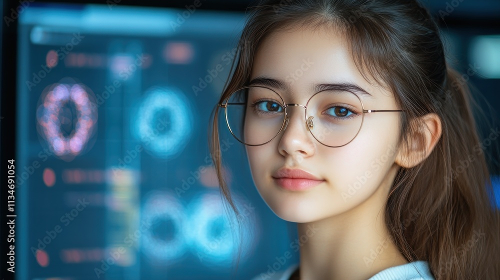 Poster explore the future of education with hybrid learning environments combining artificial intelligence 