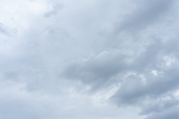 Cloudy Sky Background Overcast Gray Nature Texture