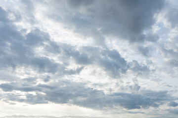 Cloudy Sky Overcast Grey Clouds Atmospheric Background