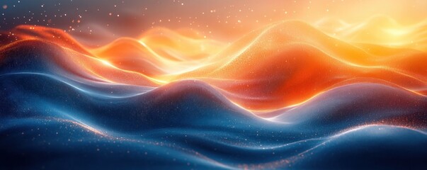 Obraz premium Futuristic Abstract Digital Background for Artificial Intelligence Data Transfer Cyber Communication Graphics Education Technology