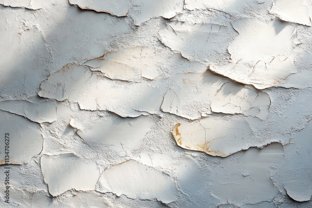 Poster abstract shadow of tree leaves on white surface with minimalistic design and texture