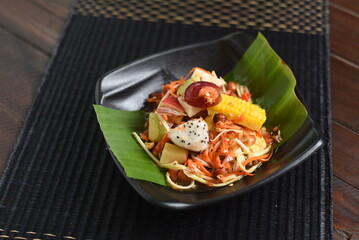 Lao food and Thai food for menu 