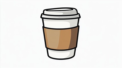 Coffee Cup For Mockup, Generative AI