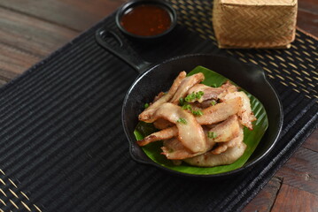 Lao food and Thai food for menu 