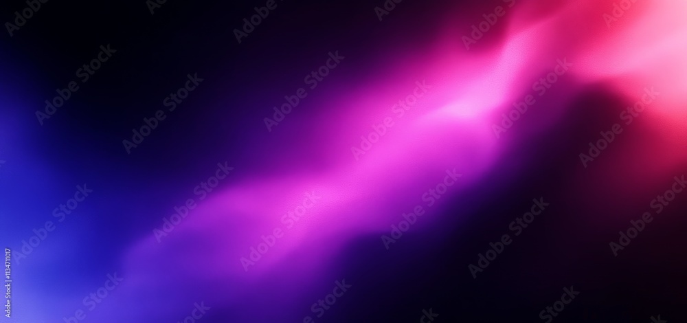 Poster vibrant purple pink gradient abstract background design glowing noise texture smooth depth dynamic m